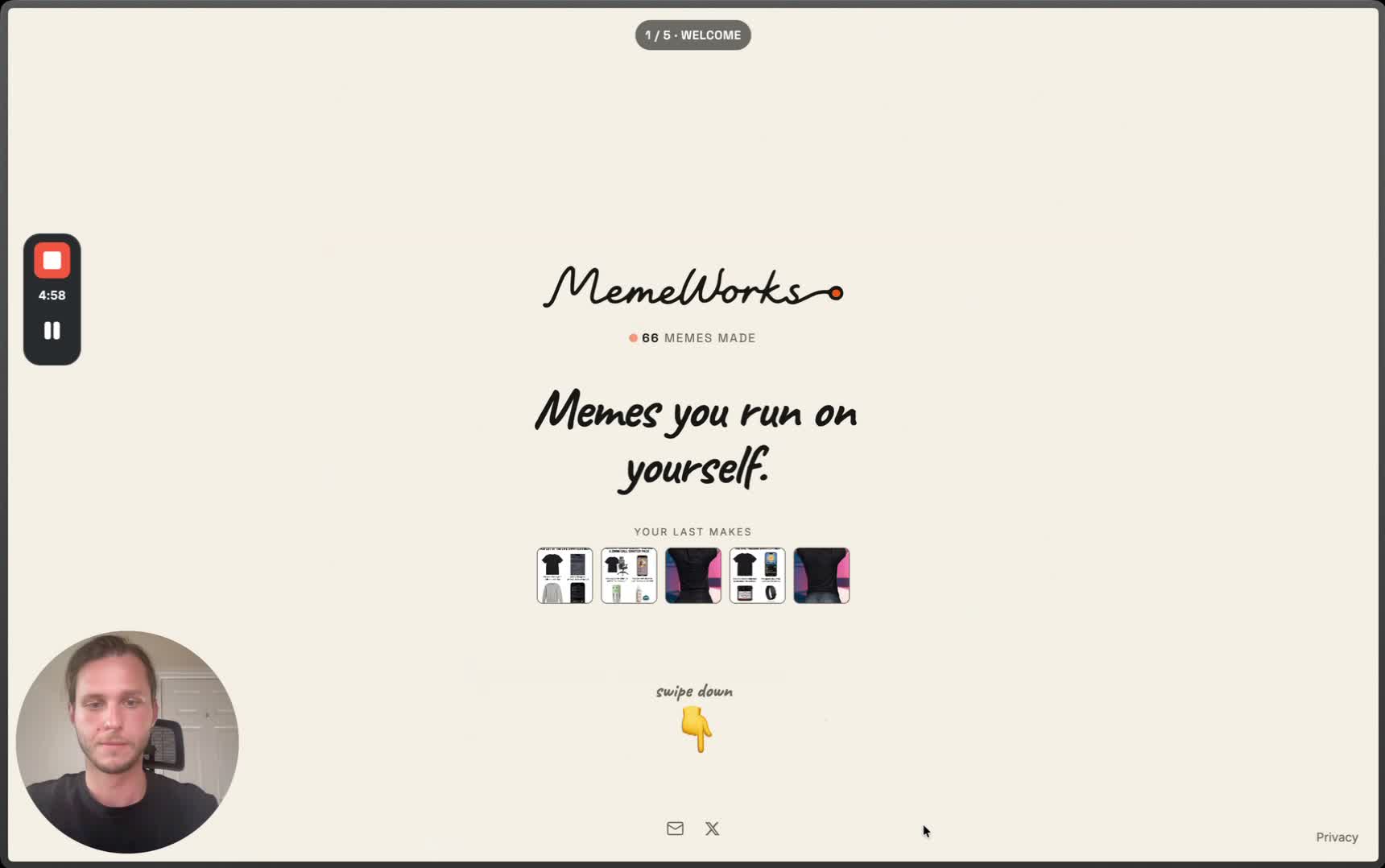 MemeWorks running